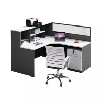 中意贝田 BT-ZZ43 简约现代屏风办公桌椅组合办公室工位职员桌财务卡座隔断