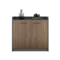 中意贝田 BT-CG980 茶水柜木质文件柜资料柜带锁柜子矮柜储物柜落地式办公室隔断柜