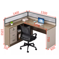 中意贝田 BT-BGZ909 办公桌职员卡座工作台简约现代屏风工位桌椅组合
