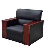 中意贝田 BT-SF695 简约现代沙发办公单人位接待商务会客沙发 900*750*830mm