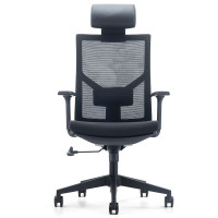 中意贝田 BT-BGY4433 办公椅电脑椅会议椅职员网椅转椅靠背椅