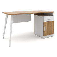 中意贝田 BT-BGZ8901 办公桌职员桌单人电脑桌1.2米板式办公家具