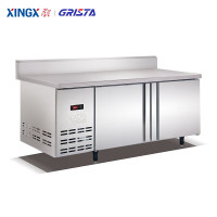 GRISTA TZ400E2格林斯达冷藏工作台冰柜保鲜操作台厨房不锈钢冰柜 [冷藏]-5℃~10℃