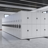 中意贝田BTMJ01密集架钢制移动密集柜档案柜手摇式文件柜