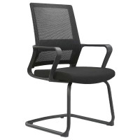 中意贝田 CZ-6601C 办公椅 转椅人体工学椅电脑椅会议椅 黑色
