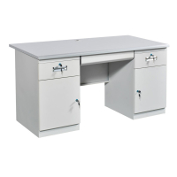 中意贝田 电脑桌1200*600*750mm 办公家具钢制桌办公桌铁皮桌子电脑桌职员桌财务桌写字台员工桌 办公桌