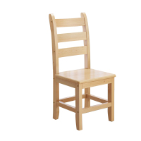 中意贝田BT-Y122全实木餐椅餐厅餐桌椅原木凳子靠背实木椅子 HJ