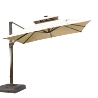 中意贝田 BT-TYS01 户外太阳能遮阳伞庭院花园大型LED灯日夜两用室外摆摊罗马伞 HJ