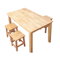 中意贝田 BT-CZ543 餐桌快餐店火锅店家用经济实用耐用餐台长方形餐桌1400*700*750mm HJ