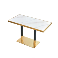 中意贝田 BT-CY946 餐桌椅组合小吃店甜品店面馆汉堡店奶茶店快桌子咖啡厅餐桌 HJ