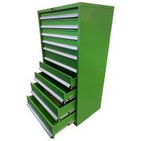 中意贝田 BT-GJG01 重型10抽汽修工具车工具柜移动多功能维修车手推车抽屉柜子 10抽工具柜 HJ