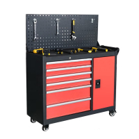 中意贝田 BT-GJG03 重型工具车小推车移动汽修维修专用五金抽屉式铁皮多功能车间柜子 HJ
