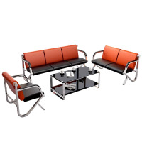 中意贝田 BT-SF99 大厅连排椅等候理发店诊所长条椅商务办公沙发简约现代 HJ