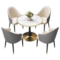 中意贝田 BT-QTZ78 接待洽谈桌椅组合休息区简约现代休闲阳台小圆桌椅 HJ