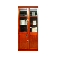 中意贝田 BT-KJ2071 两门文件柜书柜博古架油漆贴木皮文件柜储物柜 HJ