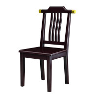 中意贝田 BT-CT1001 餐桌凳子靠背新中式实木家用餐厅现代简约舒适木质靠背凳子 HJ