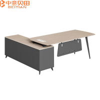 中意贝田 BT-T001 简约现代经理桌主管桌班台大板桌办公桌单人桌 HJ