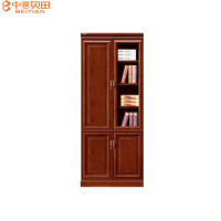 中意贝田 BT-W13B办公书厨柜办公室带锁储物资料柜落地组合书柜靠墙档案柜900*400*2200mm HJ
