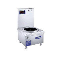 四合(Sihe) 大锅灶商用电磁炉大功率商用食堂煲汤炉 单头高背矮汤炉 HJ