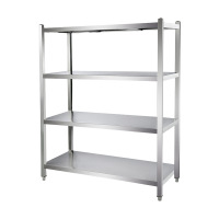 中意贝田 不锈钢置物架 平板货架 1200*500*1550mm HJ