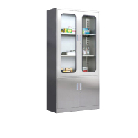 中意贝田 不锈钢资料储物柜带锁器械柜文件柜 大器械文件柜 HJ