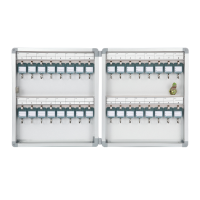 中意贝田 BT-YSX01 32格钥匙箱壁挂式钥匙柜管理柜收纳盒 HJ