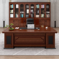 中意贝田 BT-BT901 办公桌总裁桌简约现代班台主管桌新中式 HJ