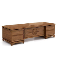 中意贝田 BT-BT012 办公桌新中式老板桌总裁桌班台 HJ