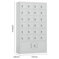 中意贝田XJG24手机柜存放柜电子设备管理柜带锁包管柜 无外门24门铁门存放柜 HJ