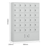 中意贝田XJG30手机柜存放柜电子设备管理柜带锁包管柜 无外门30门铁门存放柜 HJ