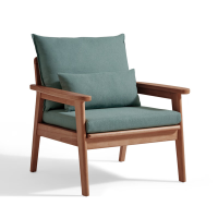 中意贝田 BT-SF0104 简约实木沙发冬夏两用沙发布艺组合 HJ