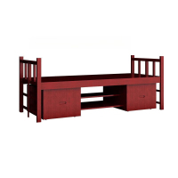 中意贝田BTC1单人床宿舍床营具床实木床 2060*940*810mm HJ