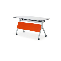 中意贝田 BT-Z92 折叠桌会议桌培训桌组合拼接桌移动课桌 1400*550*750mm HJ
