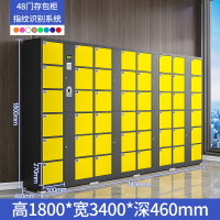中意贝田TBC-6电子存包柜商场超市单位智能寄存柜储物柜 48门指纹识别存包柜 HJ