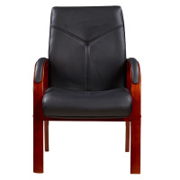 中意贝田 HSK-D622实木办公椅靠背椅电脑椅会议椅 HJ