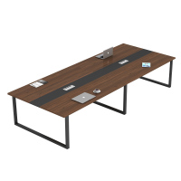 中意贝田 3.5米会议桌不含椅 长桌简约现代培训桌接待洽谈桌会议室商务会客桌 HJ