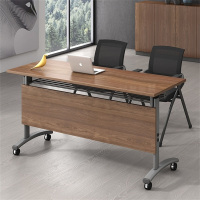 中意贝田 120*40CM 折叠桌培训长条桌活动宣传会议桌(不含椅) HJ