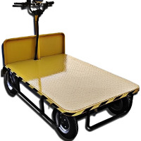 航天思泰 电动平板车 脚踏式拉货车 搬运车 1.5m*0.75m 48V20A 一辆
