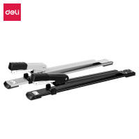 得力得力(deli)订书机大号重型厚层加厚长臂省力订书器 打印装订 0334长臂订书机(混)(台)
