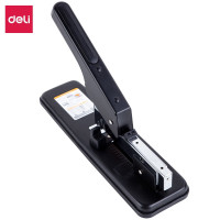 得力(deli) 订书机 0394 重型厚层大号加厚订书器装订机器 颜色随机 可订80页