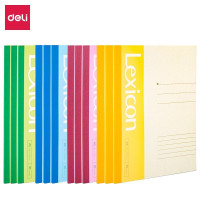 得力(deli) 无线装订软抄本笔记本7655(混)-100张-A5(6本)