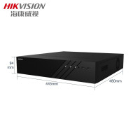 海康威视/HIKVISION 录像机 DS-8832N-R8 电源供电 800万 黑色