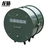 龙盾 防护阻隔网马路伸缩封控蛇腹型铁丝网安保8米单圈