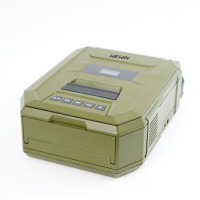 伟文/wewin某仓储装备/物资/资产管理专用中型热转印标签打印机GT700T-3A军绿色(带电池)