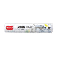 新鲜生活(XIN XIAN SHENG HUO)保鲜膜家用食品级一次性耐高温经济装大卷点断式保鲜膜套 SH-7702
