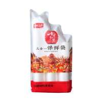 新鲜生活(XIN XIAN SHENG HUO)保鲜袋冰箱耐高温连卷袋加厚点断式家用 三合一(各60只)SH-7234