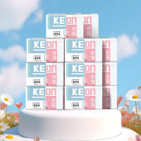 奇强(Keon)擦手纸商用酒店卫生间檫手纸巾整箱厨房厕所家用抽取式洗手间抽纸 110张/包*6包
