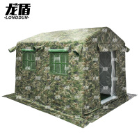 龙盾户外充气指挥全自动免搭建耳房棉帐篷定做 1平方价格