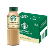 星巴克(starbucks)星选 即饮咖啡 芝士奶香拿铁 270ml*15瓶 瓶装咖啡饮料低脂肪