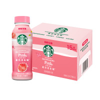 星巴克(starbucks)生咖 即饮咖啡 粉粉生咖 270ml*15瓶 瓶装轻咖啡因果汁饮料